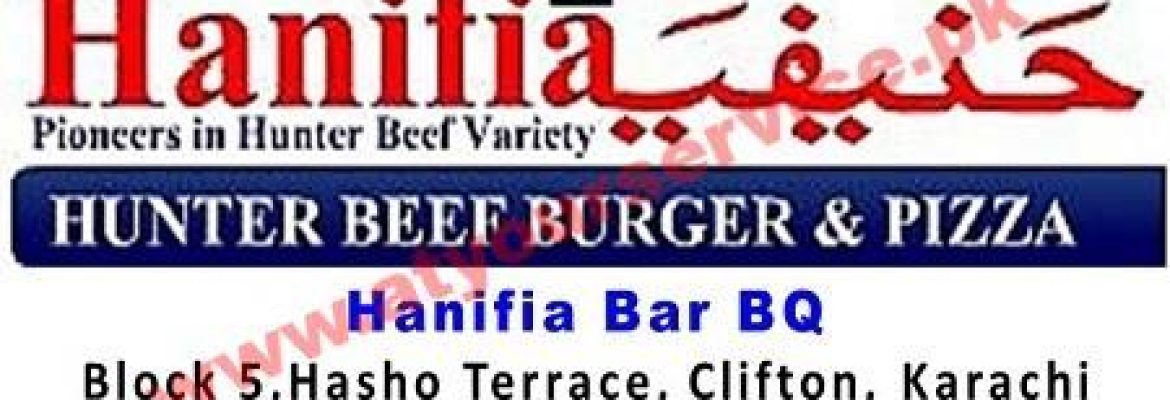 Hanifia Bar BQ – Hasho Terrace, Block 5, Clifton, Karachi