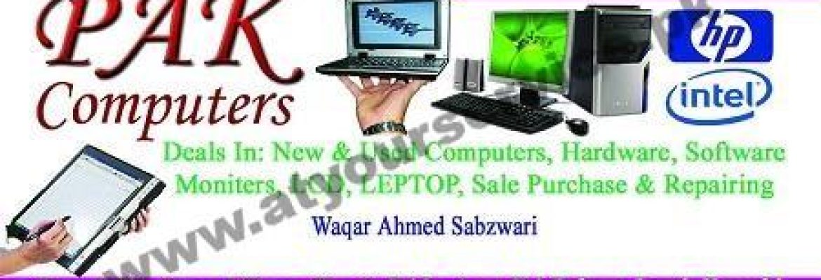 Pak Computers – Agra Taj Colony, Lyari, Karachi