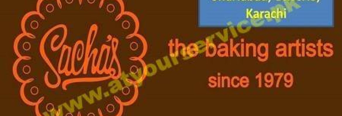 Sacha’s, the Baking Artists – Al-Haram II, Sharfabad, BMCHS, Karachi