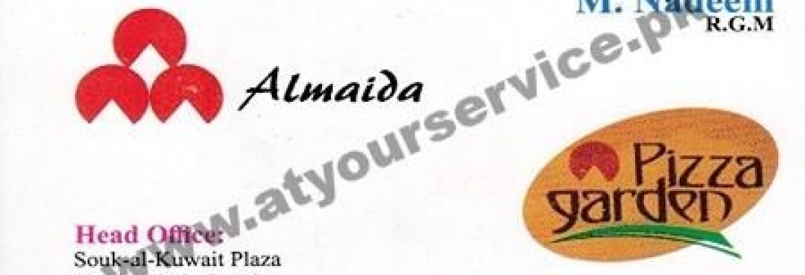 Almaida Pizza Garden – Harianwala Square, People Colony No. 1, Faisalabad
