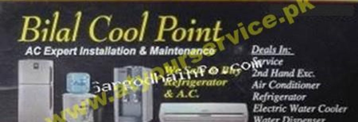 Bilal Cool Point – University Road, Sargodha