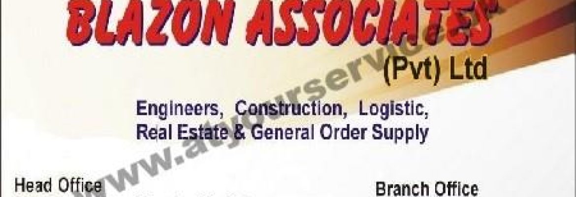 Blazon Associates – Sadiq Town, Adyala Road, Rawalpindi