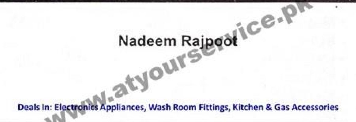 Ghulam Nabi & Sons (Tiles & Bathroom Accessories) – Iqbal Road, Rawalpindi