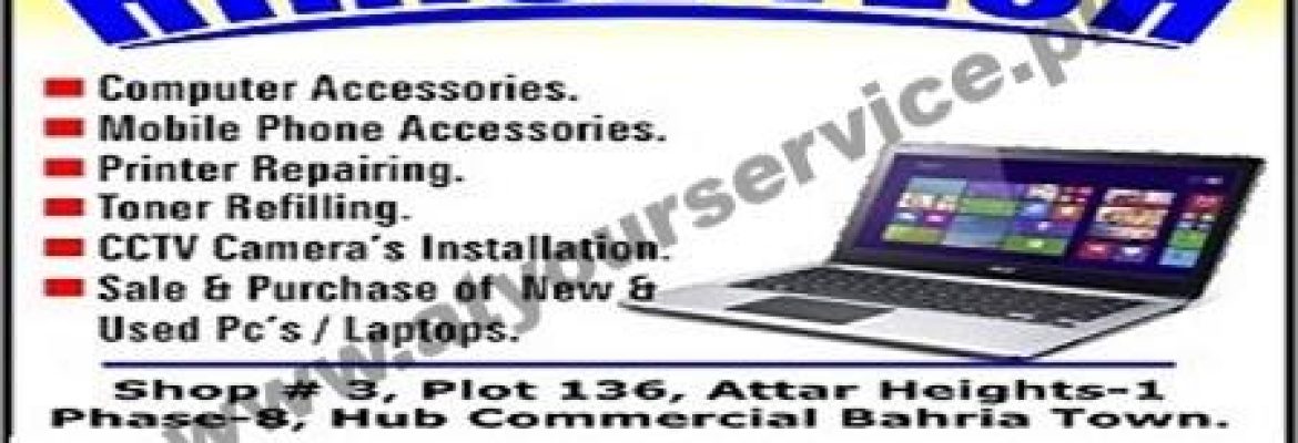 Hi Rise Tech – Attar Heights 1, Hub Commercial, Phase 8, Bahria Town, Rawalpindi