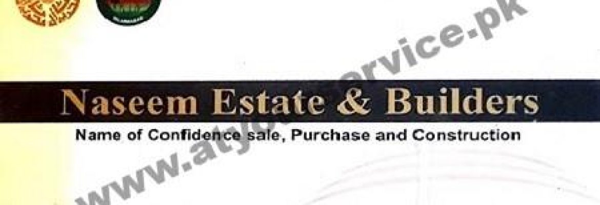 Naseem Estate & Builders – Business Heights, Phase 7, Bahria Town, Islamabad