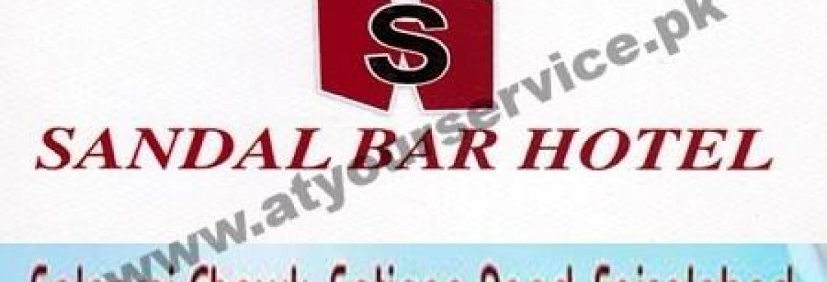Sandal Bar Hotel – Saleemi Chowk, Satyana Road, Faisalabad
