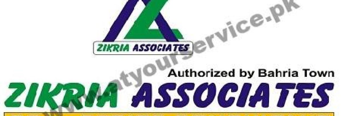 Zikria Associates, Real Estate Consultants – IRIS Block, Bahria Nasheman, Lahore