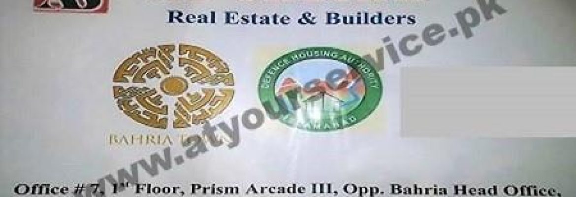 Al Sheikh Real Estate & Builders – Prism Arcade III, Hub Commercial, Phase 8, Bahria Town, Rawalpindi
