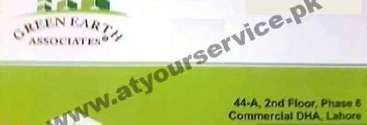 Green Earth Associates – Commercial Area DHA Phase 6, Lahore