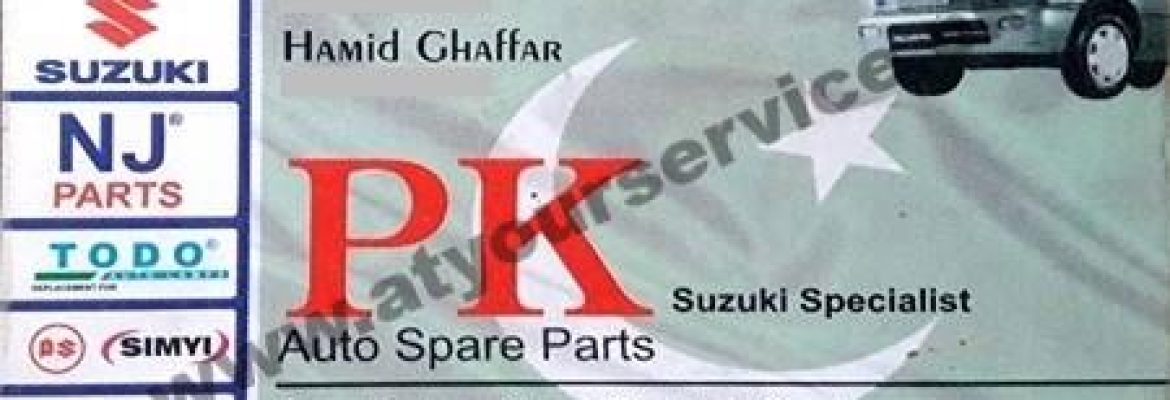PK Auto Spare Parts – Glass Factory Chowk, Chaklala Road, Rawalpindi
