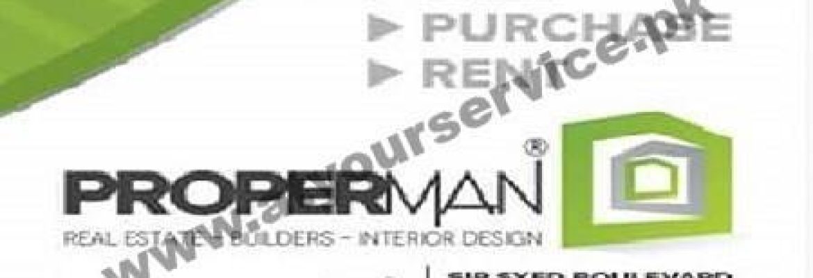Proper Man Real Estate – Sir Syed Boulevard, DHA II, Islamabad
