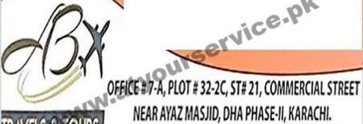ABX Travels & Tours – Commercial Street, DHA Phase 2, Karachi