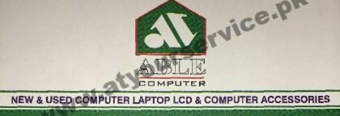 Able Computer – Hafeez Centre, Main Boulevard, Gulberg III, Lahore