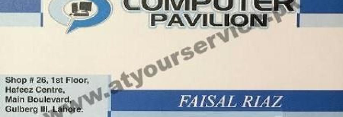 Computer Pavilion – Hafeez Centre, Main Boulevard, Gulberg III, Lahore