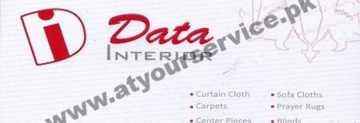 Data Interior – Susan Road, Madina Town, Faisalabad