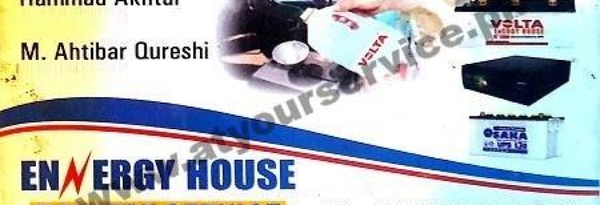 Energy House Battery Service – Main Double Road, PWD, Islamabad