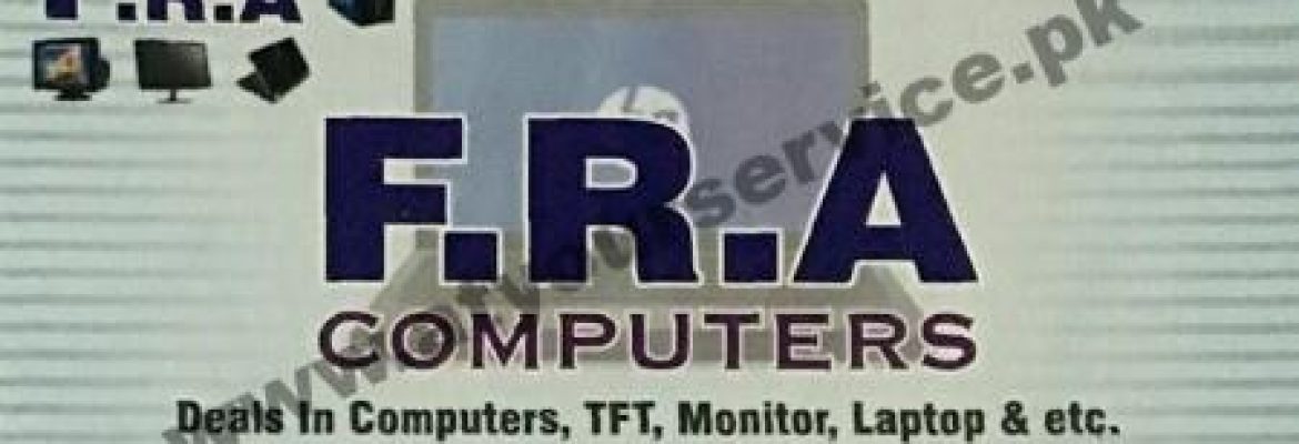 F R A Computers – Hafeez Centre, Main Boulevard, Gulberg III, Lahore