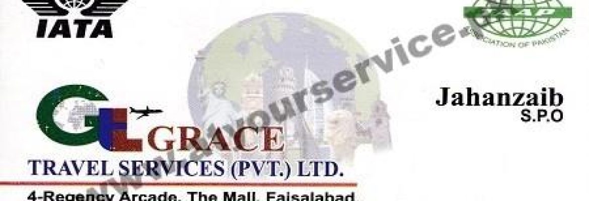 Grace Travel Services – Regency Arcade, The Mall, New Civil Lines, Faisalabad