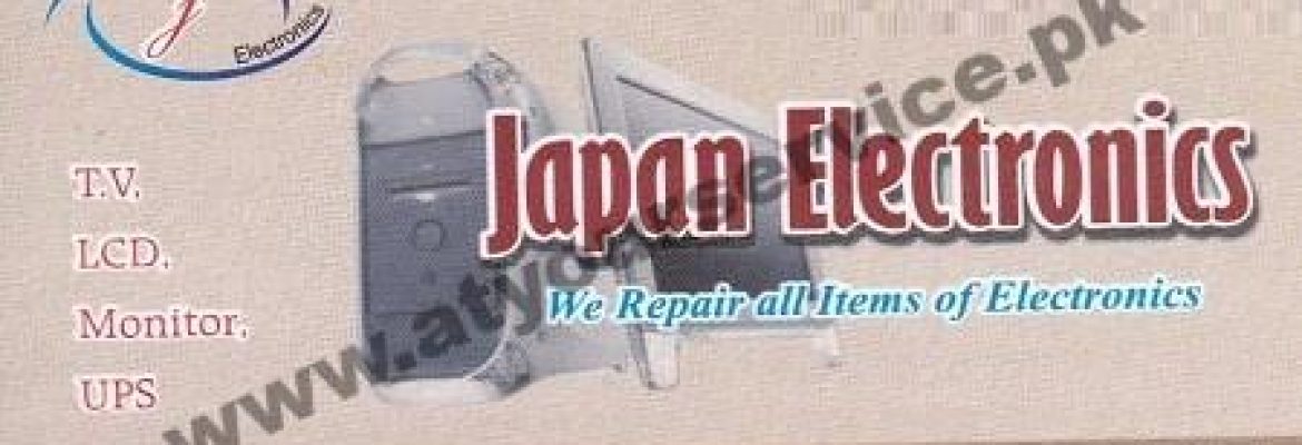 Japan Electronics – Ada Bawa Chak, Sargodha Road, Faisalabad