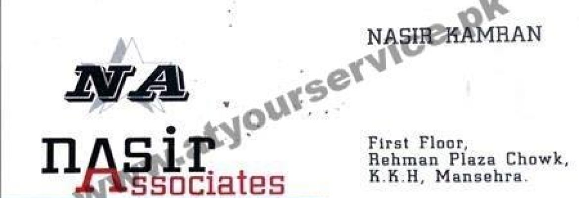 Nasir Associates, Building & Town Planners – Rehman Plaza Chowk, Shahra e Resham, Mansehra