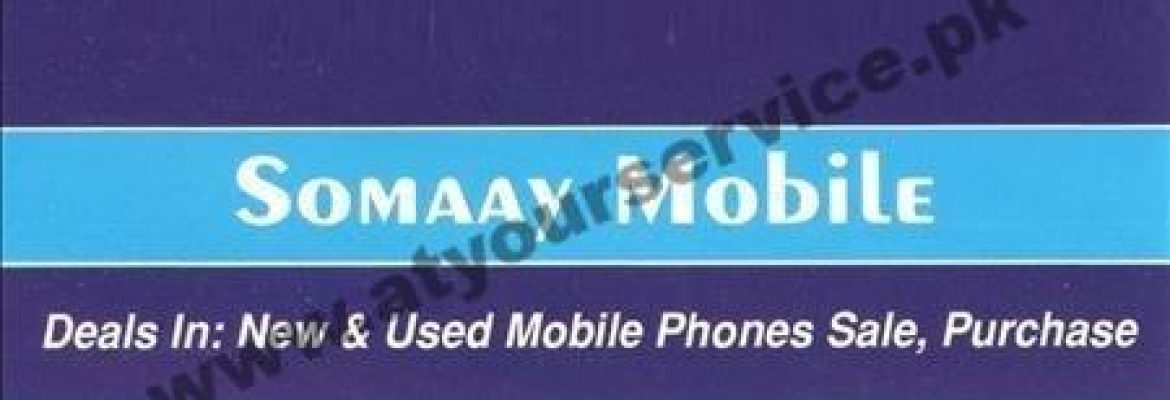 Somaay Mobile – Hafeez Centre, Main Boulevard, Gulberg III, Lahore