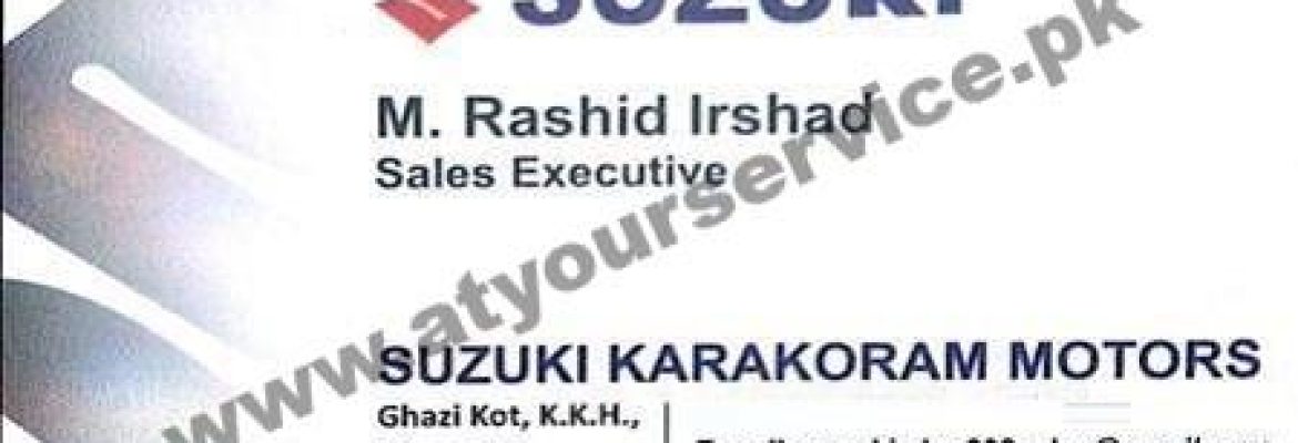 Suzuki Karakoram Motors – Karakoram Highway, Ghazi Kot, Mansehra
