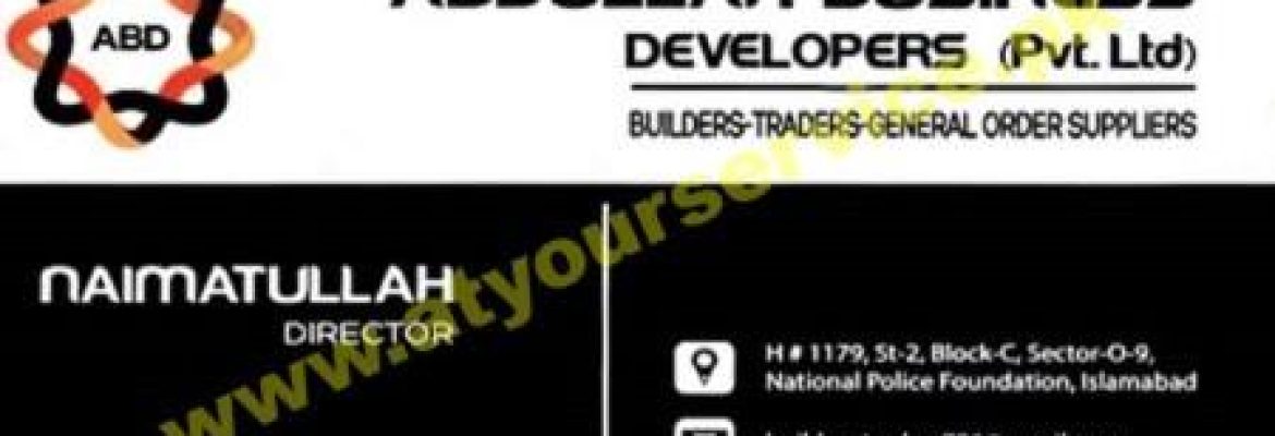 Abdullah Business Developers – Block C, National Police Foundation, Islamabad