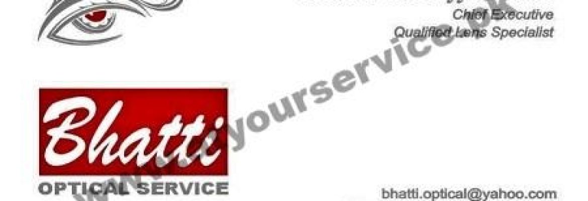 Bhatti Optical Service – D Ground, Faisalabad