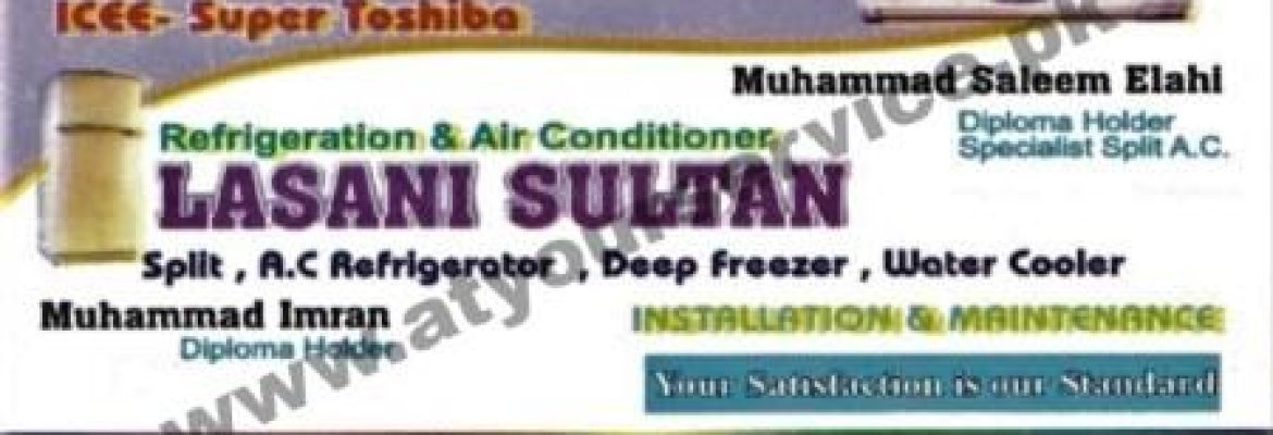 Lasani Sultan Refrigeration & Air Conditioning – Jhang Road, Gojra