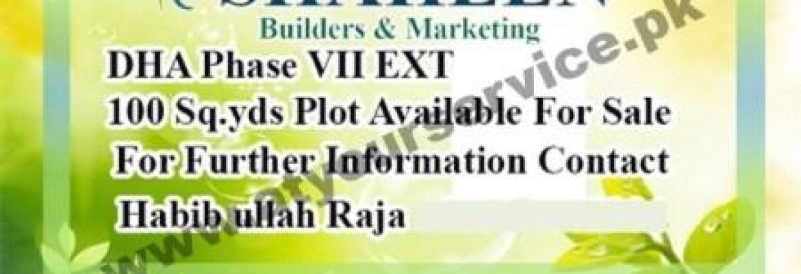 Shaheen Builders & Marketing – Lane 8, Bukhari Commercial, DHA Phase 6, Karachi