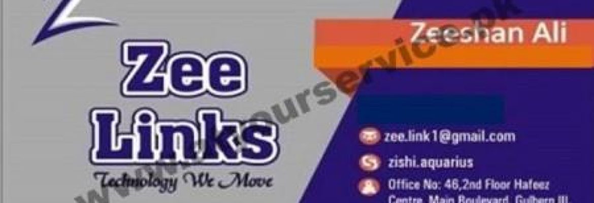 Zee Links – Hafeez Centre, Main Boulevard, Gulberg III, Lahore