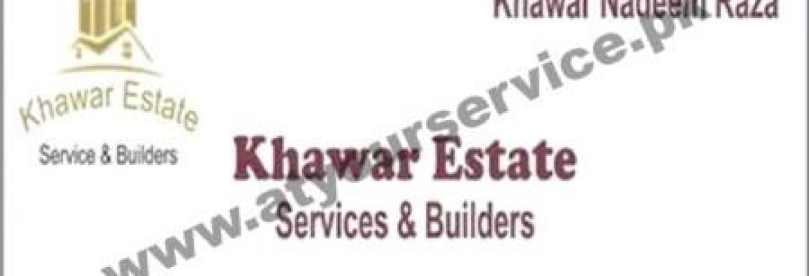 Khawar Estate Services & Builders – Nomi Arcade, G15, Islamabad