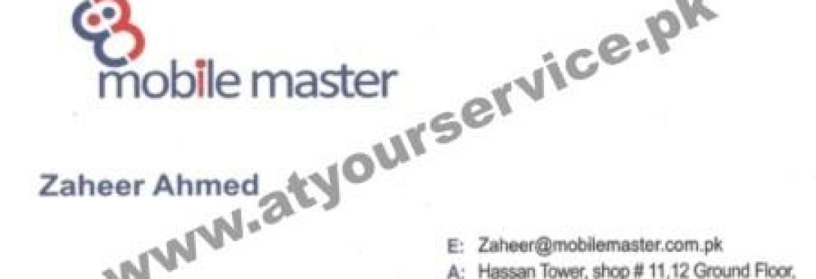 Mobile Master – Hassan Tower, Gulberg III, Lahore