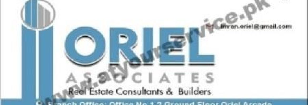 Oriel Associates – Oriel Arcade, Bahria Enclave, Islamabad