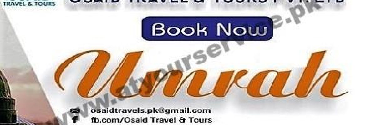 Osaid Travel & Tours – Vaqar Centre, Saddar, Rawalpindi