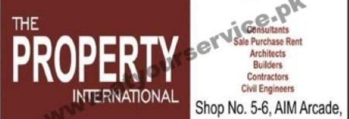 The Property International – Aim Arcade, D12 Markaz, Islamabad