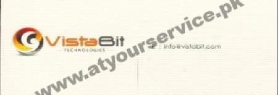 Vista Bit Technologies – Koh e Noor One, Jaranwala Road, Faisalabad