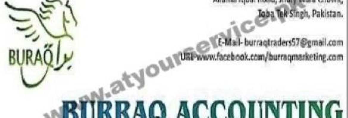 Burraq Marketing – Jhulay Wala Chowk, Allama Iqbal Road, Toba Tek Singh