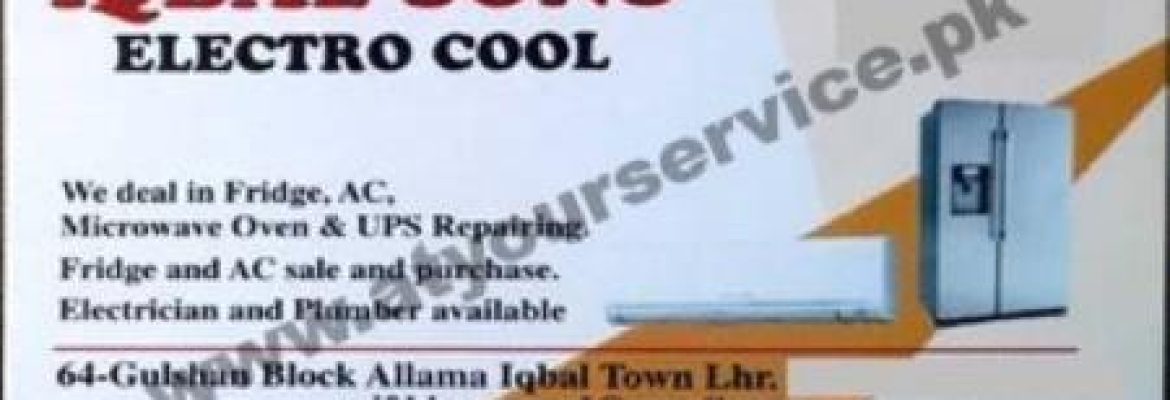 Iqbal Sons Electro Cool – Gulshan Block, Allama Iqbal Town, Lahore