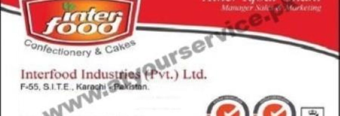 Interfood Industries – SITE, Karachi