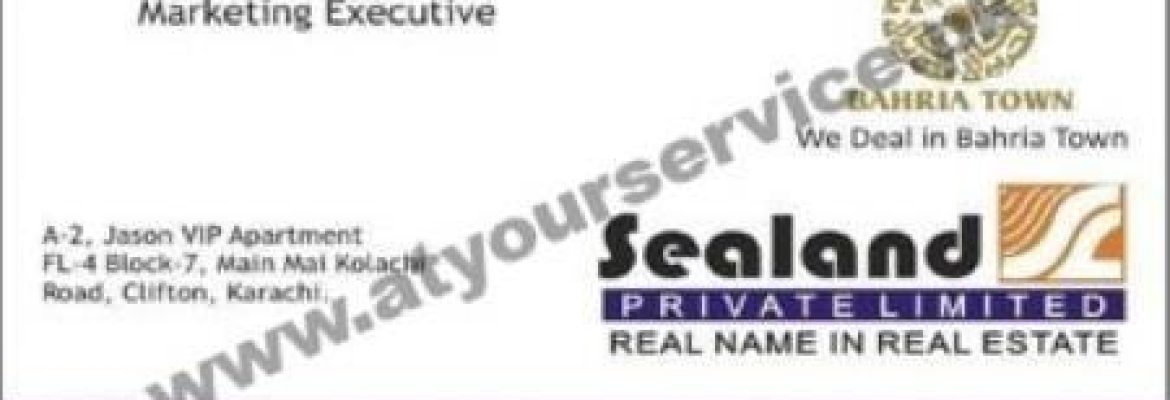 Sealand Estate – Jason VIP Apartment, Mai Kolachi Road, Clifton, Karachi