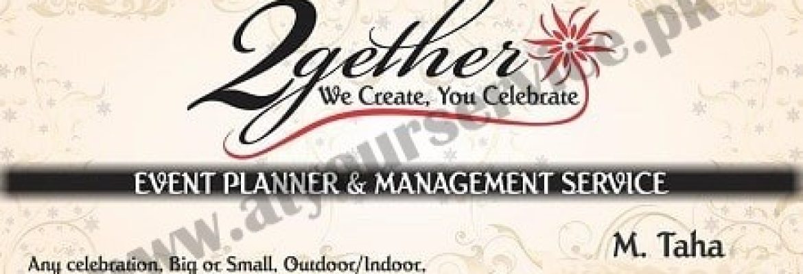Together Event Planner & Management Service Gujranwala