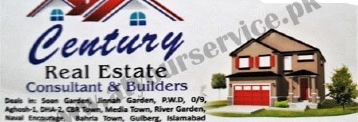 Century Real Estate Consultant & Builders – Main Double Road, Soan Garden, Islamabad