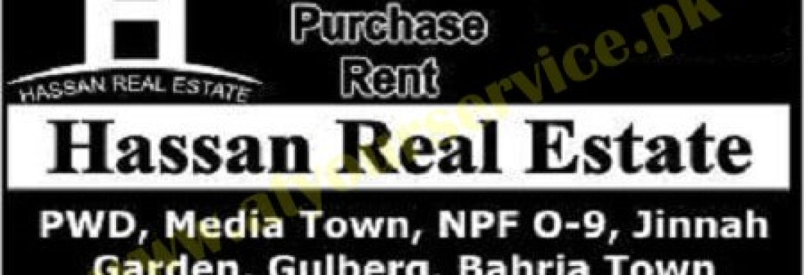 Hassan Real Estate – Main Double Road, PWD, National Police Foundation, Islamabad
