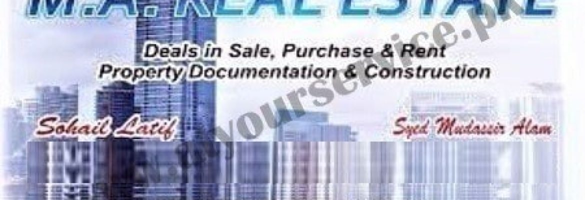 M A Real Estate – Sharifabad, Block 1, FB Area, Karachi