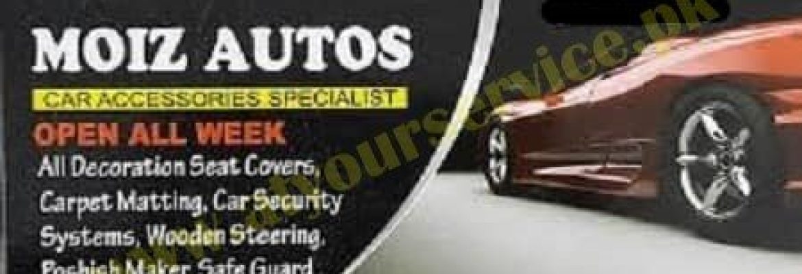 Moiz Autos – Kashmir Road, Saddar, Rawalpindi