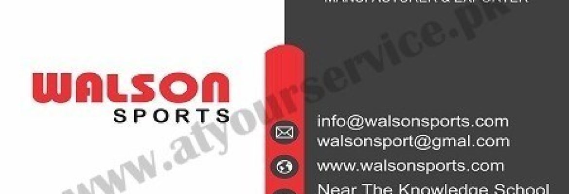 Walson Sports – Kulluwal, Sialkot