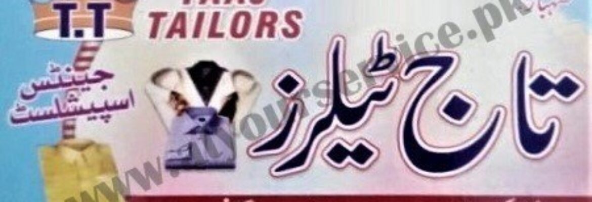 Taj Tailors – Kumharanwala Chowk, Piran Ghaib Road, Mohalla, Siddiquia, Multan