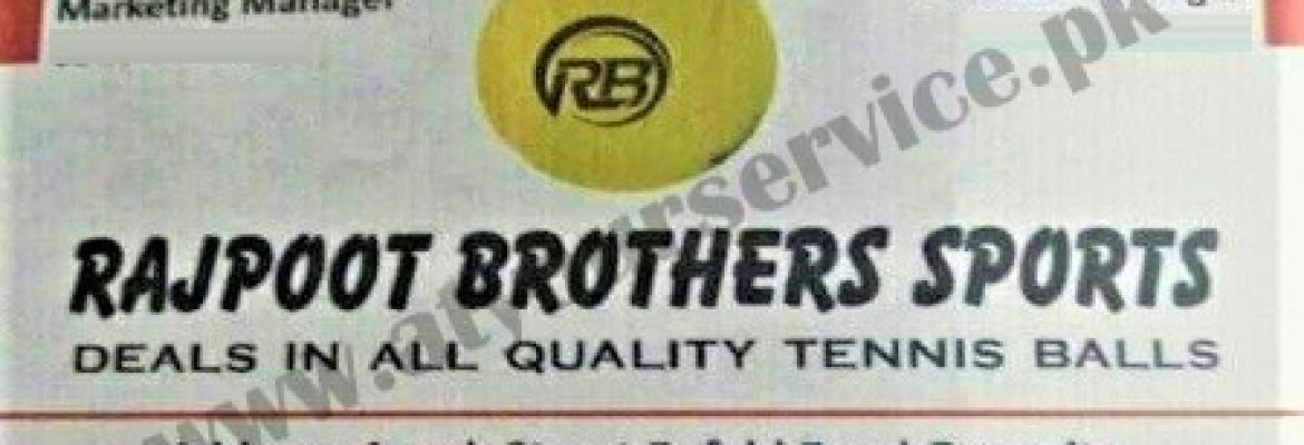 Rajpoot Brothers Sports – Ayub Street, Band Road, Lahore