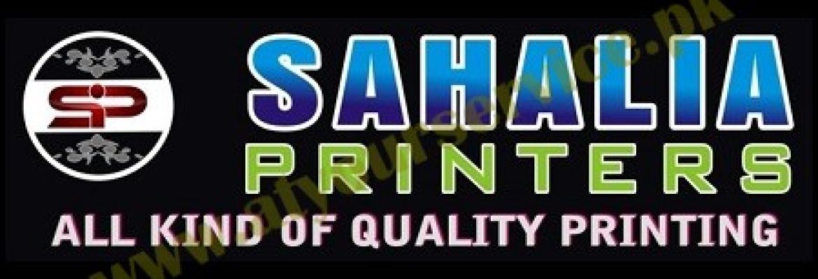 Sahalia Printers – Ramtalai, Sialkot